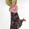Блуза "Розовые перья", redrobe 63