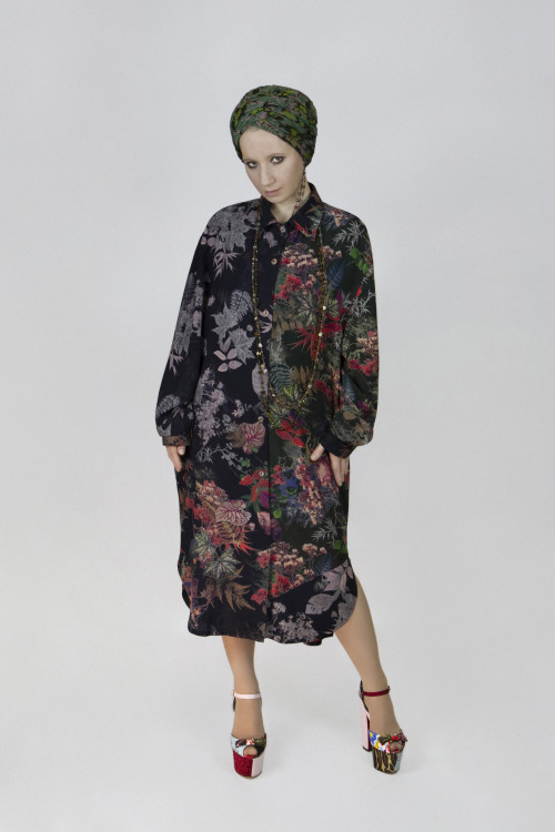 Платье-рубашка oversize, redrobe 75