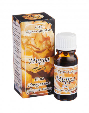Масло эфирное Мирры 10 мл, тм Крымская роза