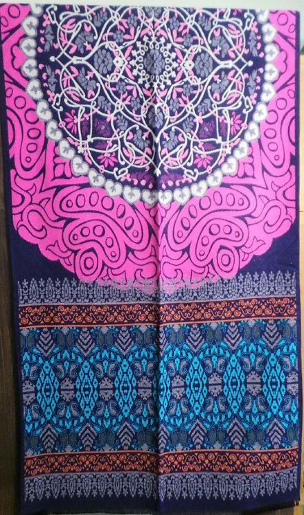 Платок с узором, 190 см, кашемир