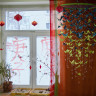 Мобиль "162 бабочки", оригами, redrobe, 130 см