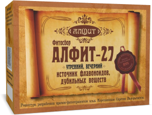 Фитосбор Алфит №27 для профилактики атеросклероза, 30 пак