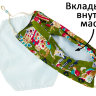 Маска многоразовая со вкладышами, вискоза и хлопок, redrobe 7
