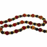 Бусы redrobe «Таежный мед», агат, металл, 45 см