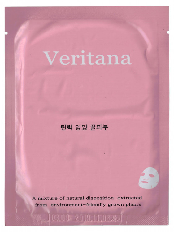 Корейская маска для лица питательная Jayeonmapping Veritana Nutrition, 24 гр